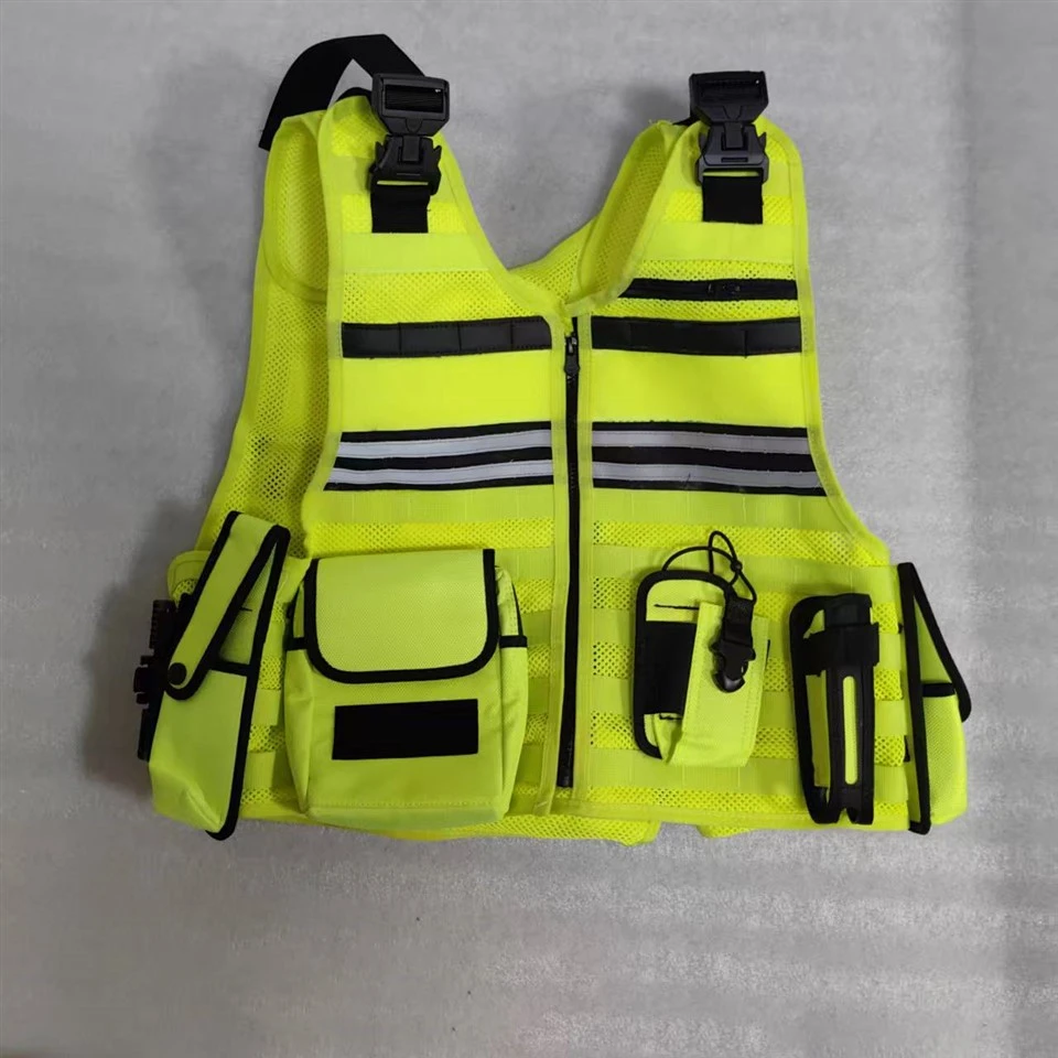 Giacca riflettente della polizia