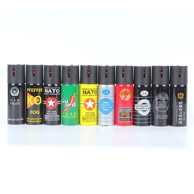 Spray CS della polizia