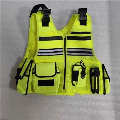 Giacca riflettente della polizia
