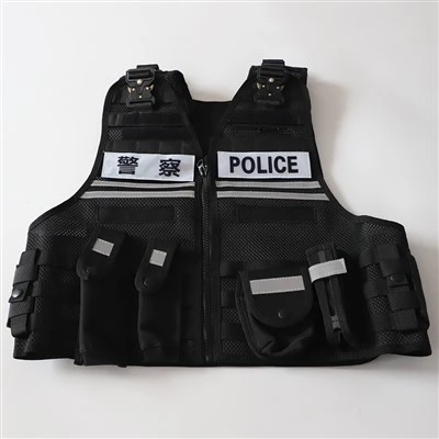 Gilet riflettente della polizia